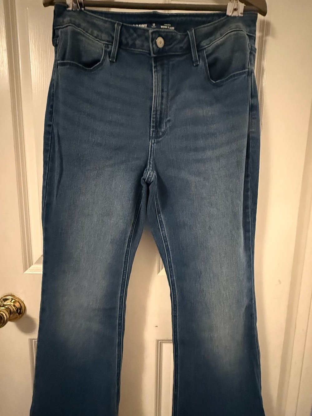 Old Navy Women's Medium Blue Flare Jeans